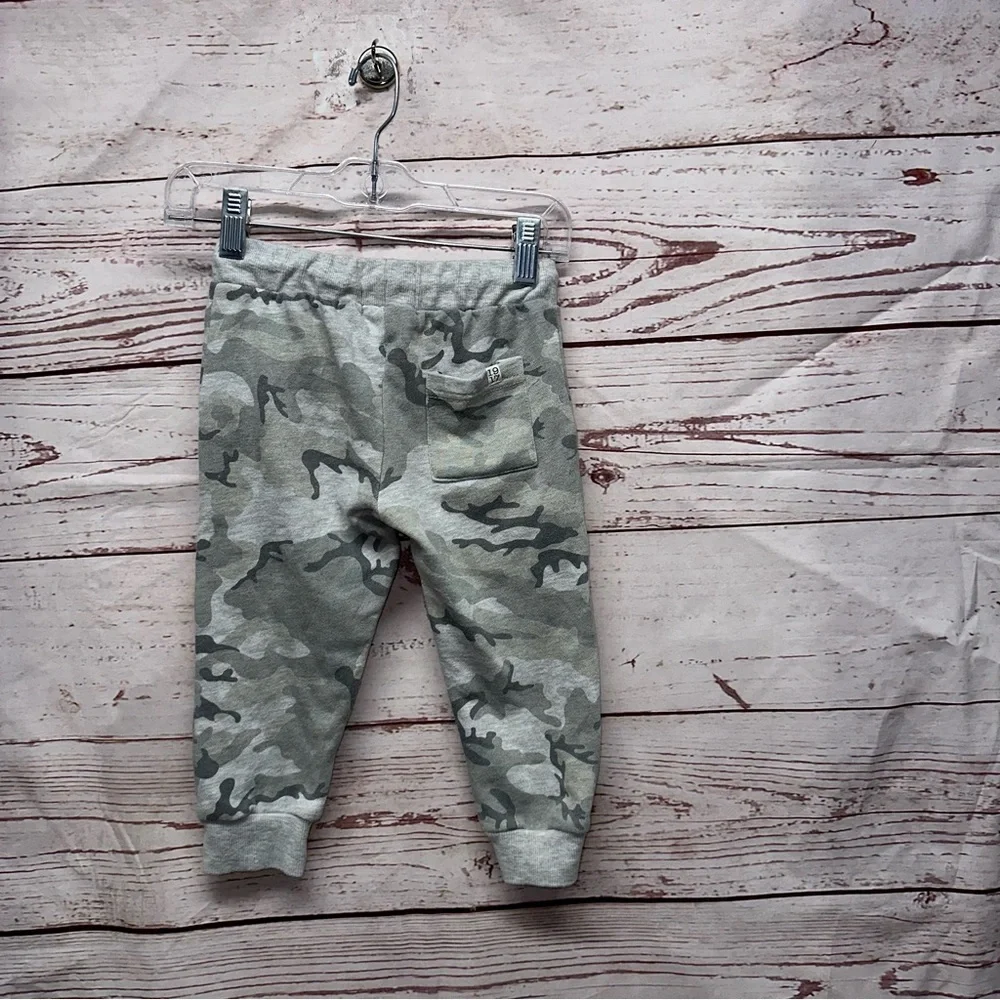 Sovereign Codes Grey Camo Joggers Size 24 Months